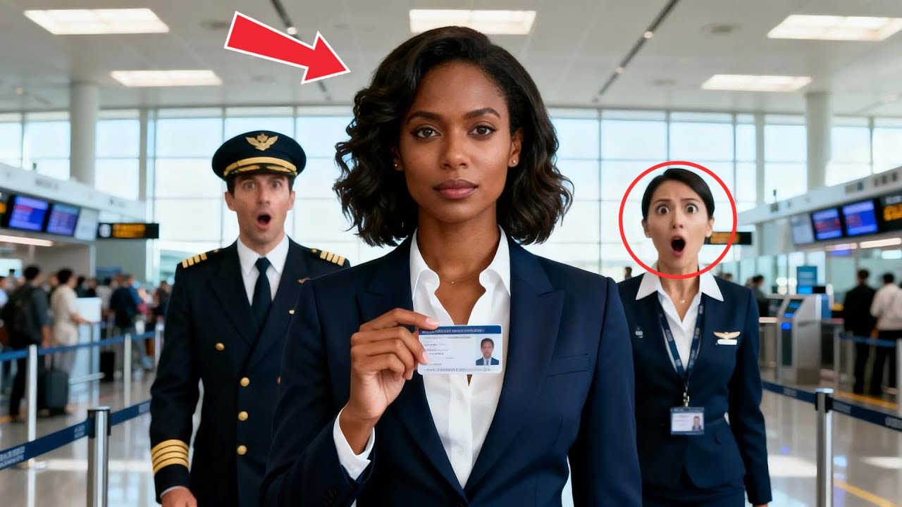 Security Blocks Black Woman at the Gate — Then She Reveals Her FAA Inspector Badge...