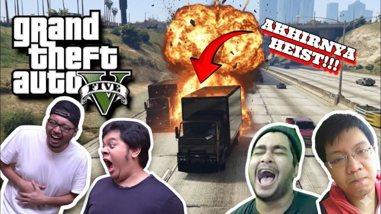 KRU PALING ANCUUURR‼️Wkwkwk - GTA 5 NGAKAK ABIS (PART 59)