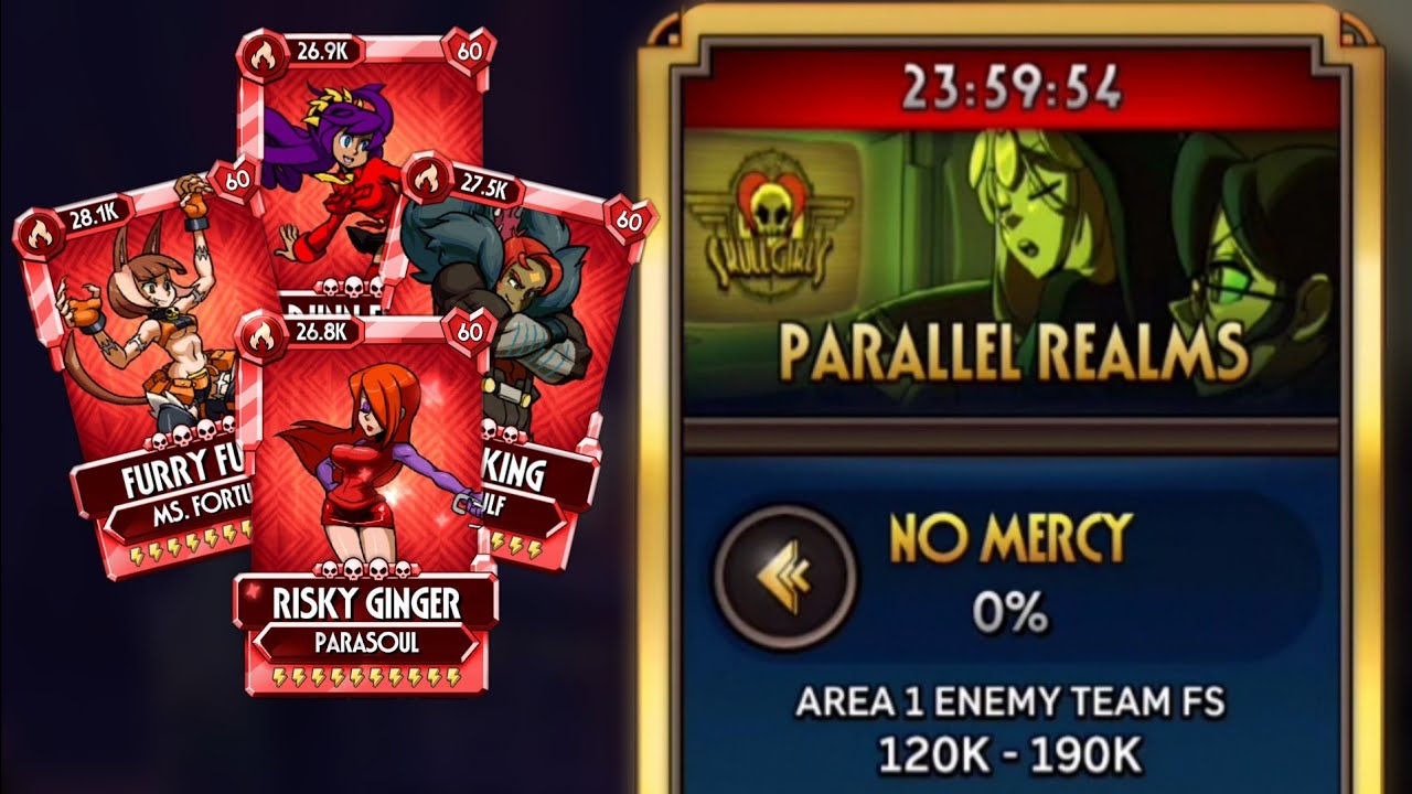 Parallel Realms NO MERCY, but it's Fire only