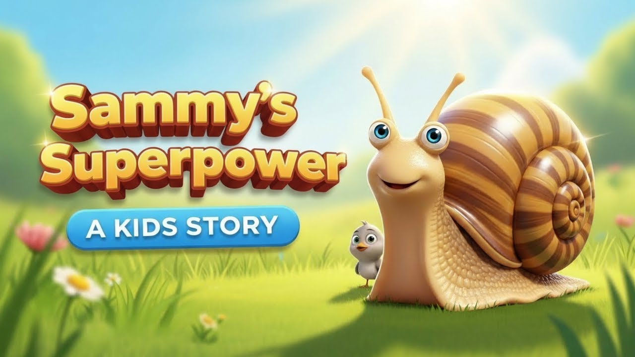 Sammy the Snail’s Superpower! | A FUN KIDS STORY About Being YOU-nique! 