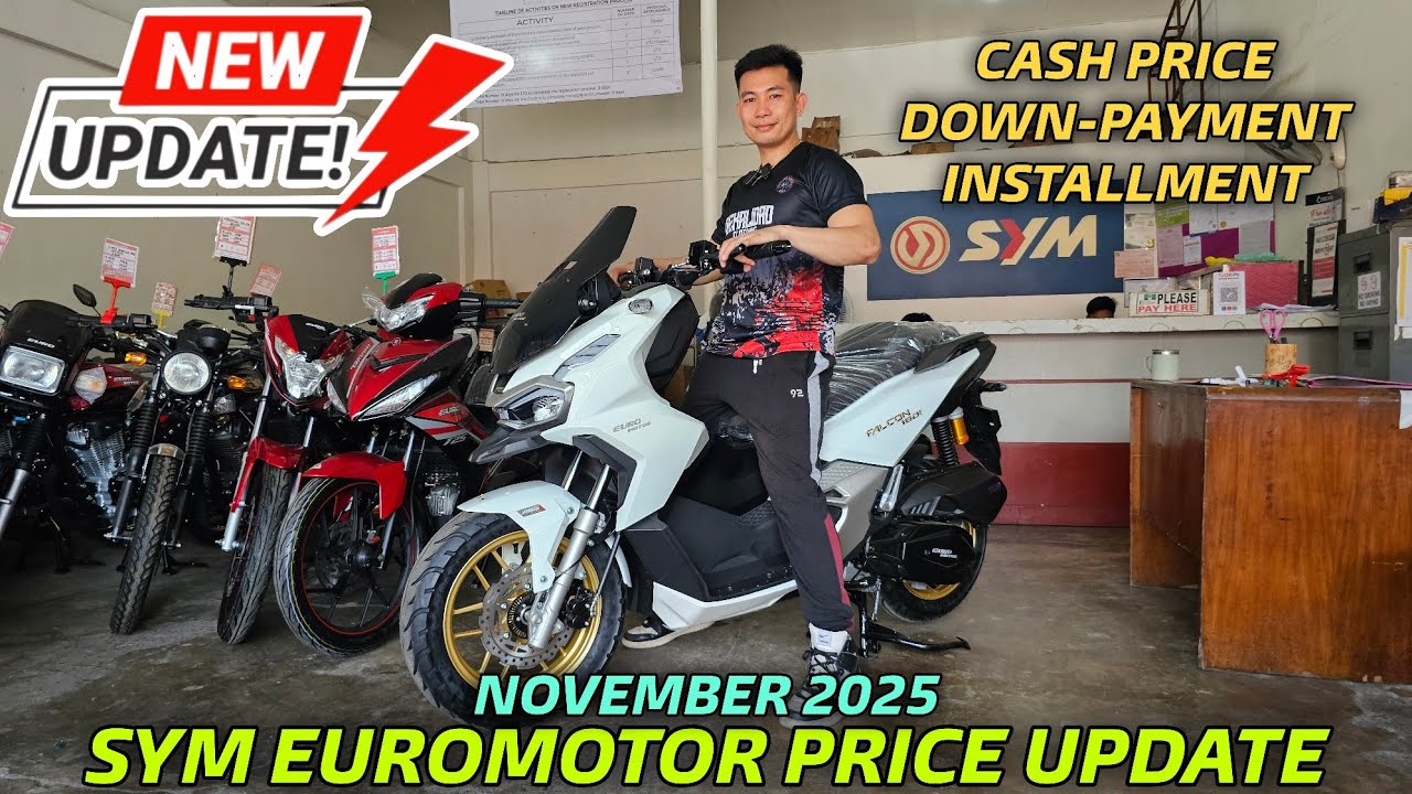 Sym Motorcycle Price List November 2025