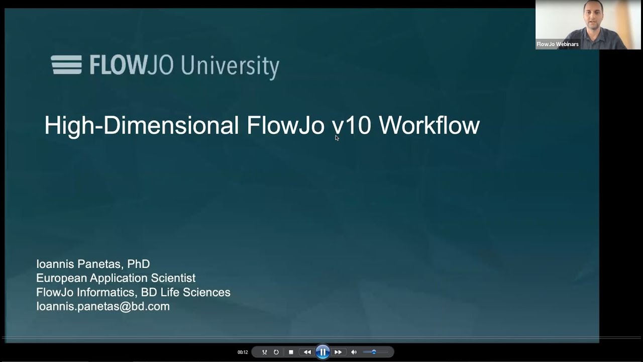 High-Dimensional FlowJo v10 Workflow Webinar with Ioannis