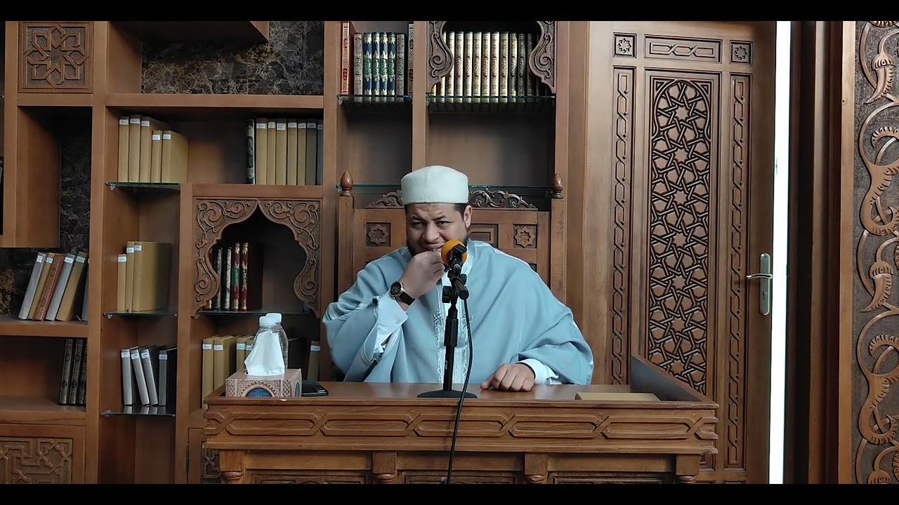 العلامه الشيخ حمزه بلقاسم الجزائري حفظه الله من مسجد الرحمة بلدية الحمدانية ولاية المدية  2024/02/16