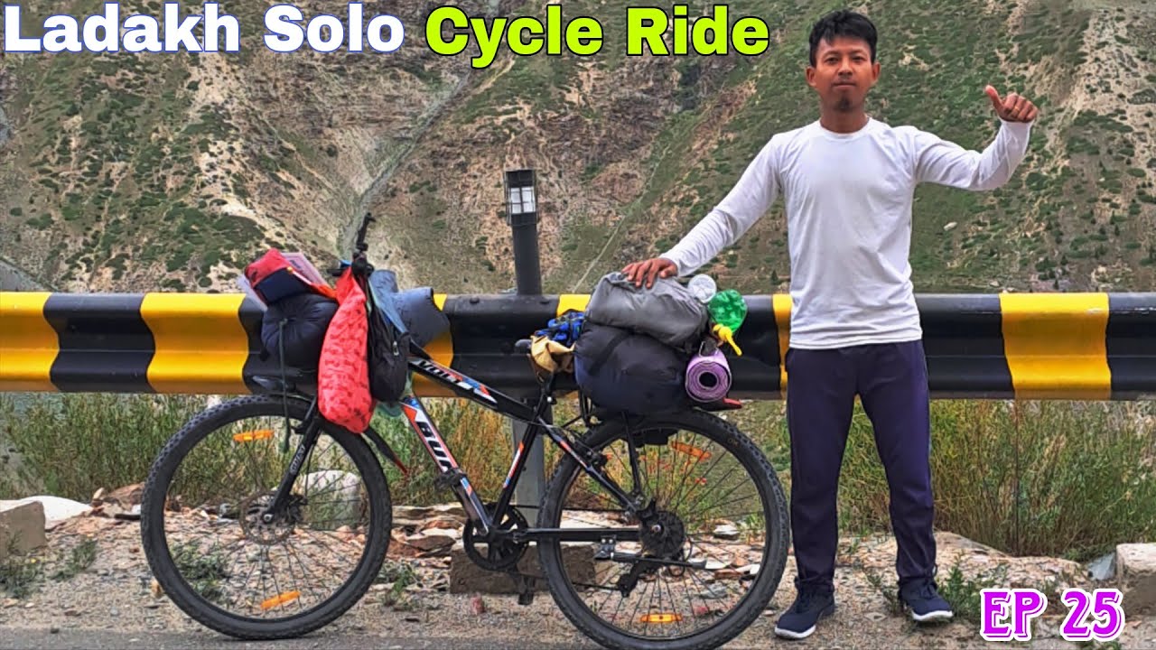 Solo Cycle ride Tura to Ladakh, Leh Ladakh Travel is not Easy, Himachal Mountain ride Ep 26, Sengkan