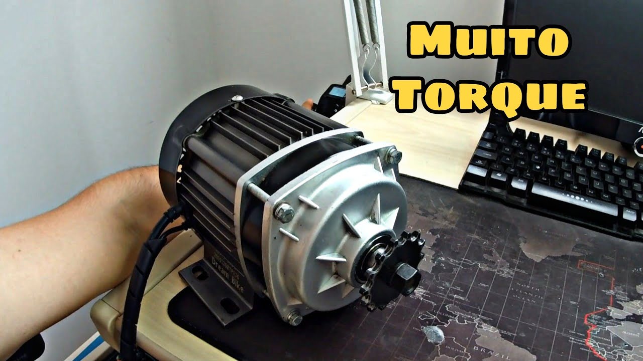 Motor excelente para Bike Elétrica/Triciclo! 48V e 1500W de pico