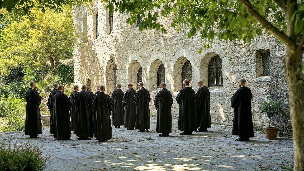 Gregorian Chants From Ancient Monastery | the Hymn of the Benedictine Monks from Monastery