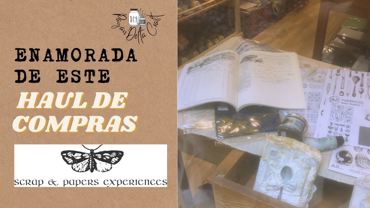 ENAMORADA DE #scrappaperexperience #junkjournal #craft