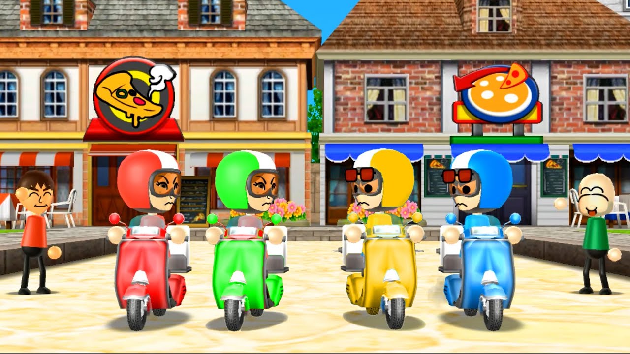 Wii Party Minigames - Toad Vs Lucia Vs Victor Vs Marisa (Master CPU)