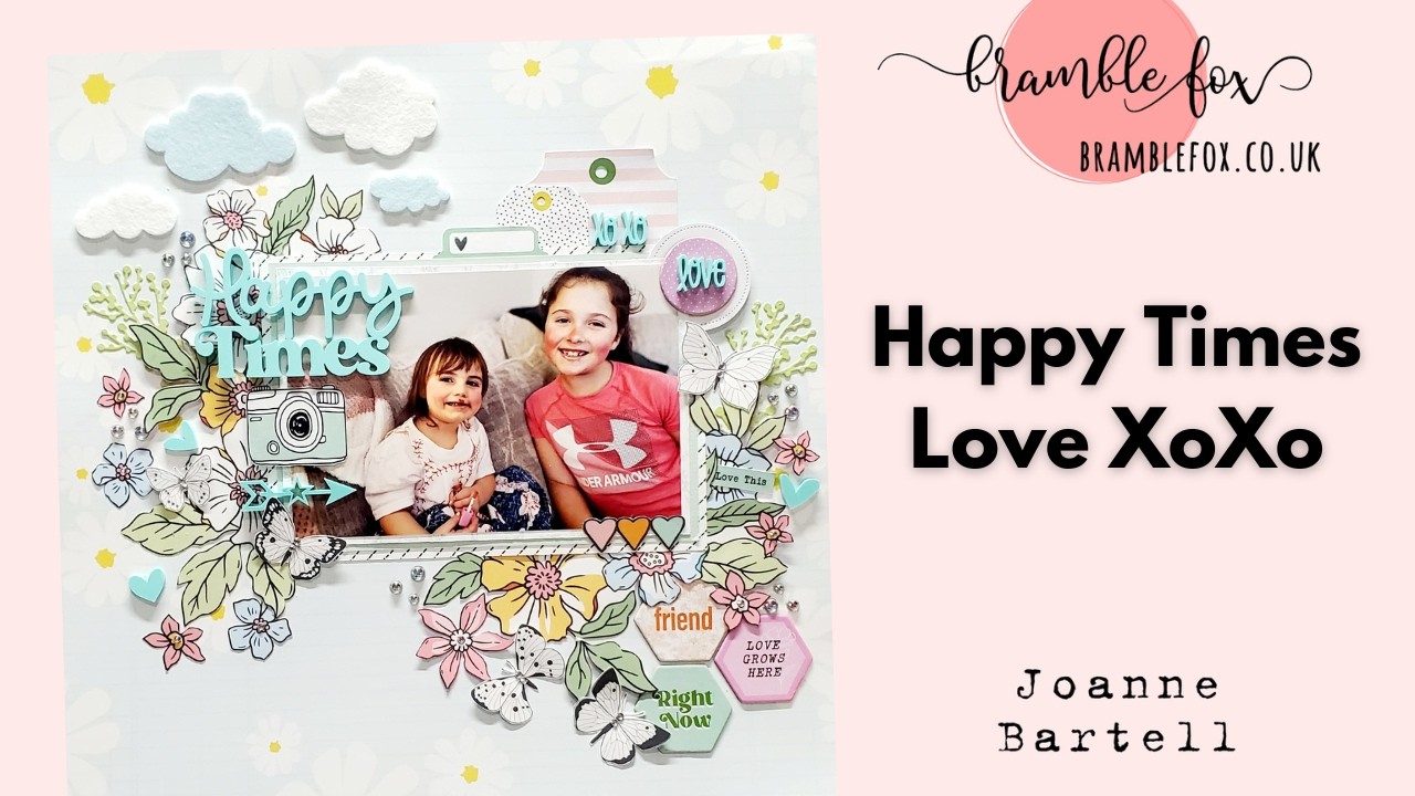 Happy Times - Fun Makeup Layout - Bramble Fox