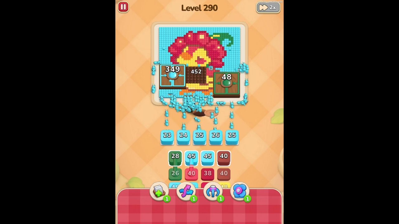 Colony Flow Level 290 Solution / Hard Level Puzzle Walkthrough 