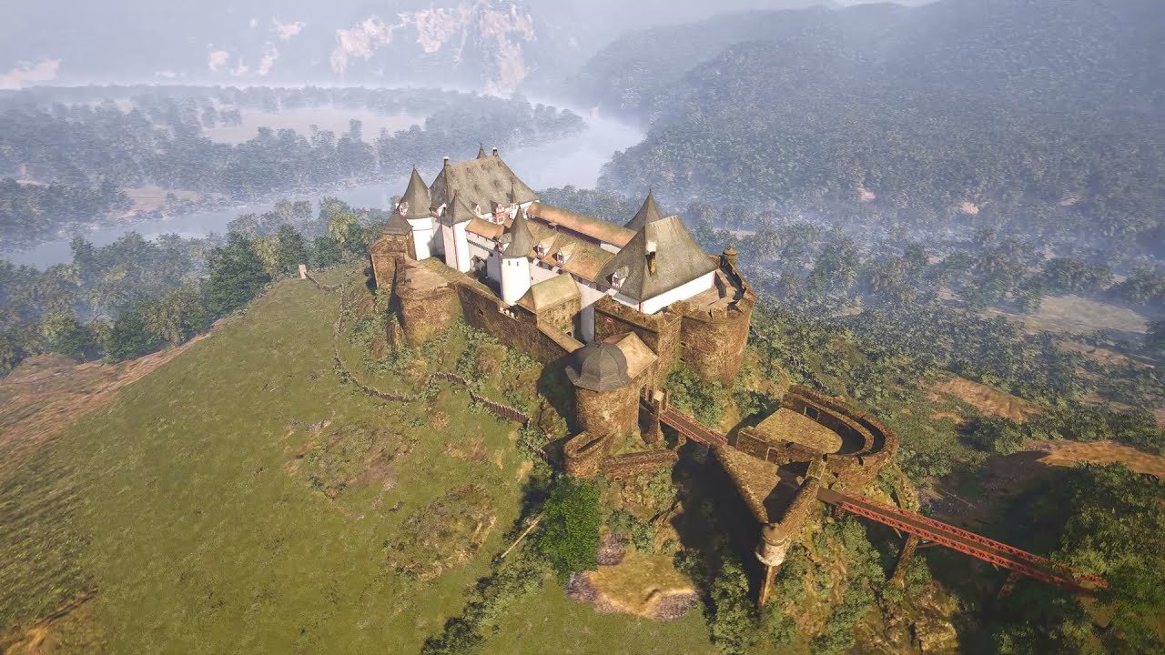 Reconstruction of Ebernburg Castle - Turntable