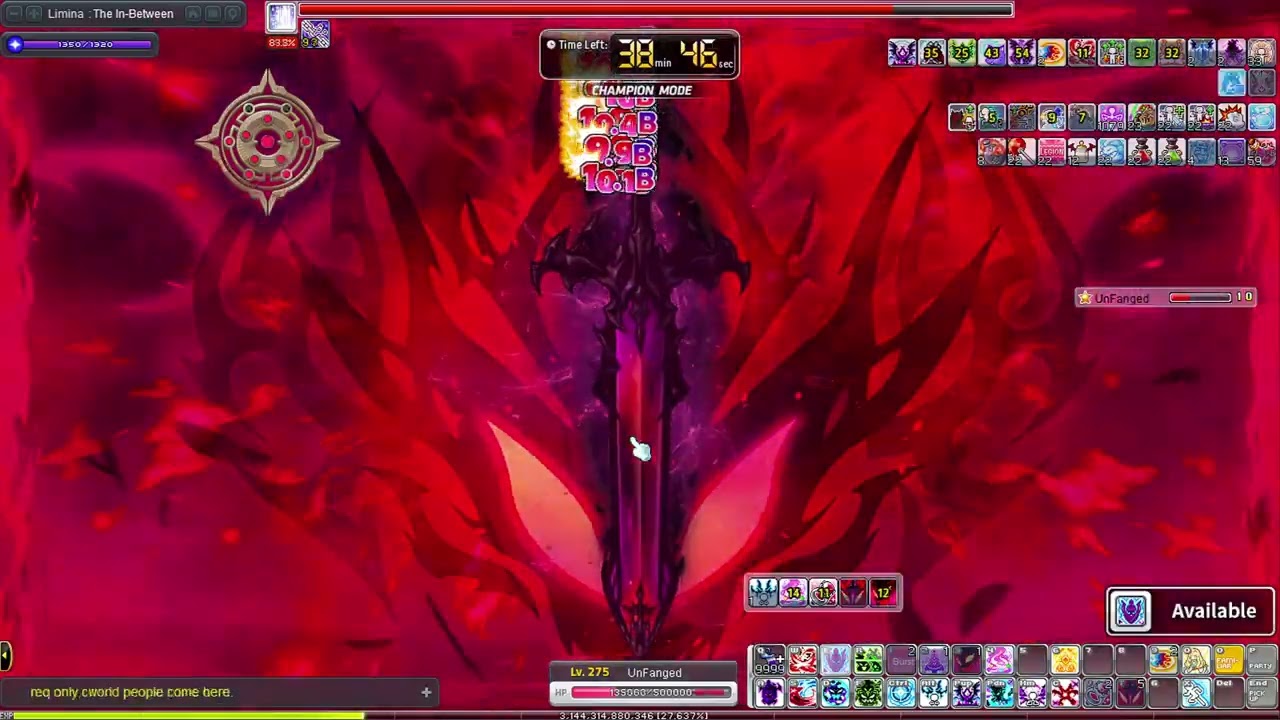 [Kronos] 177m Demon Avenger Black Mage Legion Champion Mission 18m37s