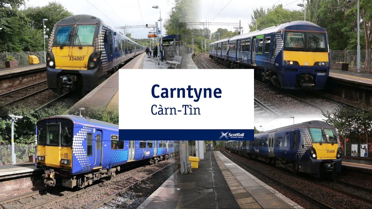 Trains at Carntyne, NCL (13/09/2025)