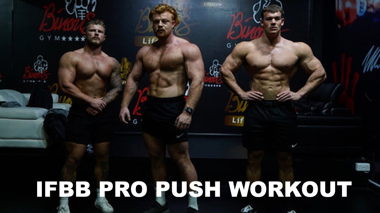 Push Workout In Dubai | IFBB Pro Brightman