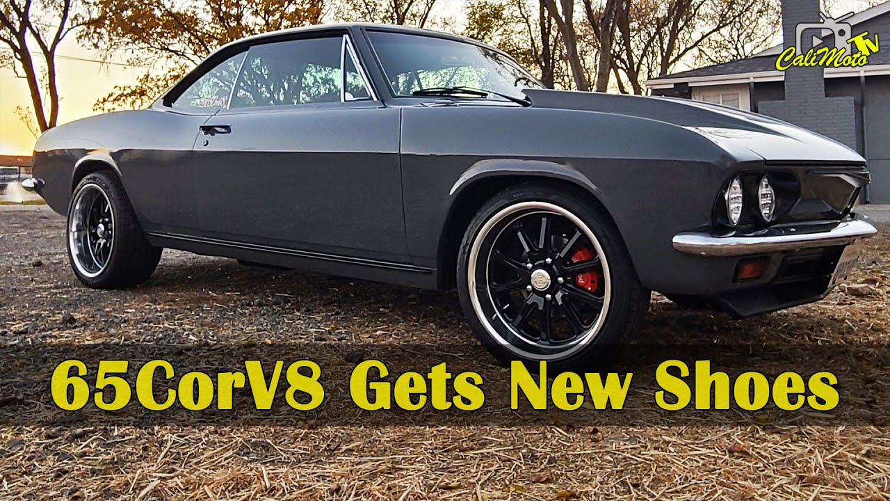 1965 Chevy CorV8 Gets New US Mag Wheels