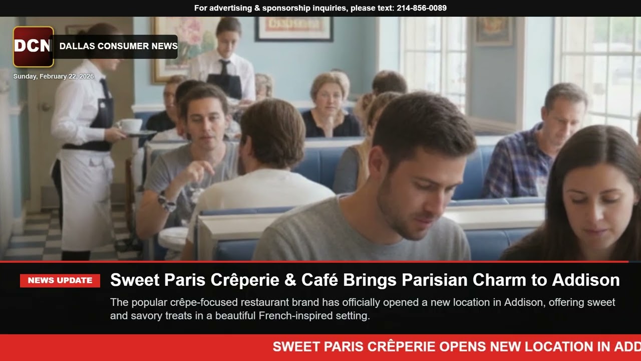 Sweet Paris Crêperie & Café Brings Parisian Charm to Addison