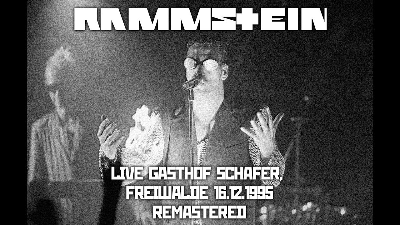 Rammstein Live @ Schafer, Freiwalde [16.12.1995] (full concert) [HQ]
