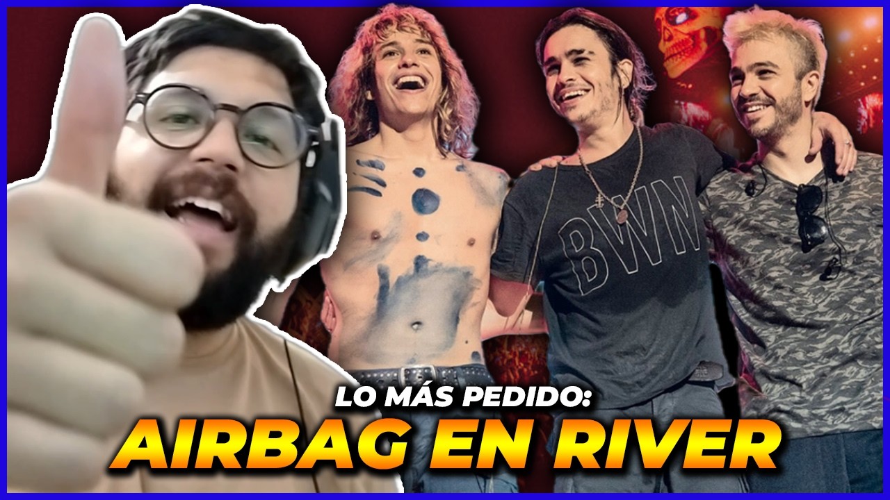🏟️ ¡Airbag explota River! 💣 Reacciono a dos shows impresionantes 🎸💥