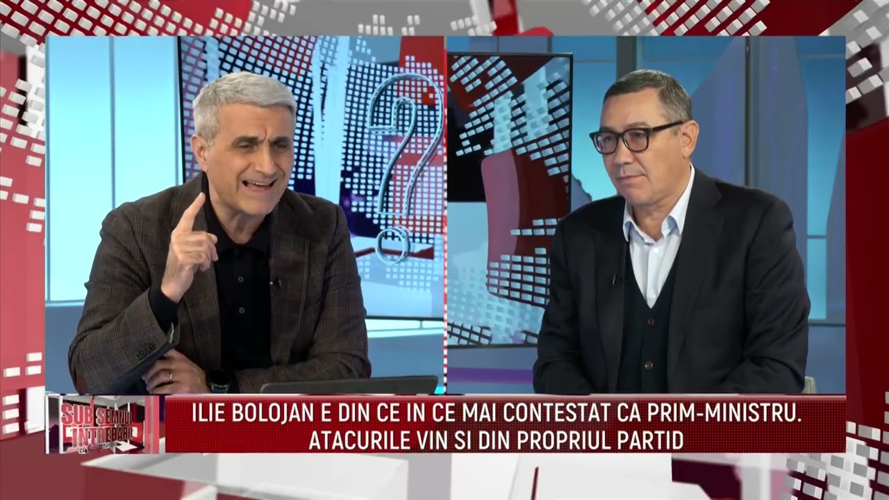 Sub semnul intrebarii cu Robert Turcescu - Victor Ponta - 2 Februarie 2026 @Metropola TV