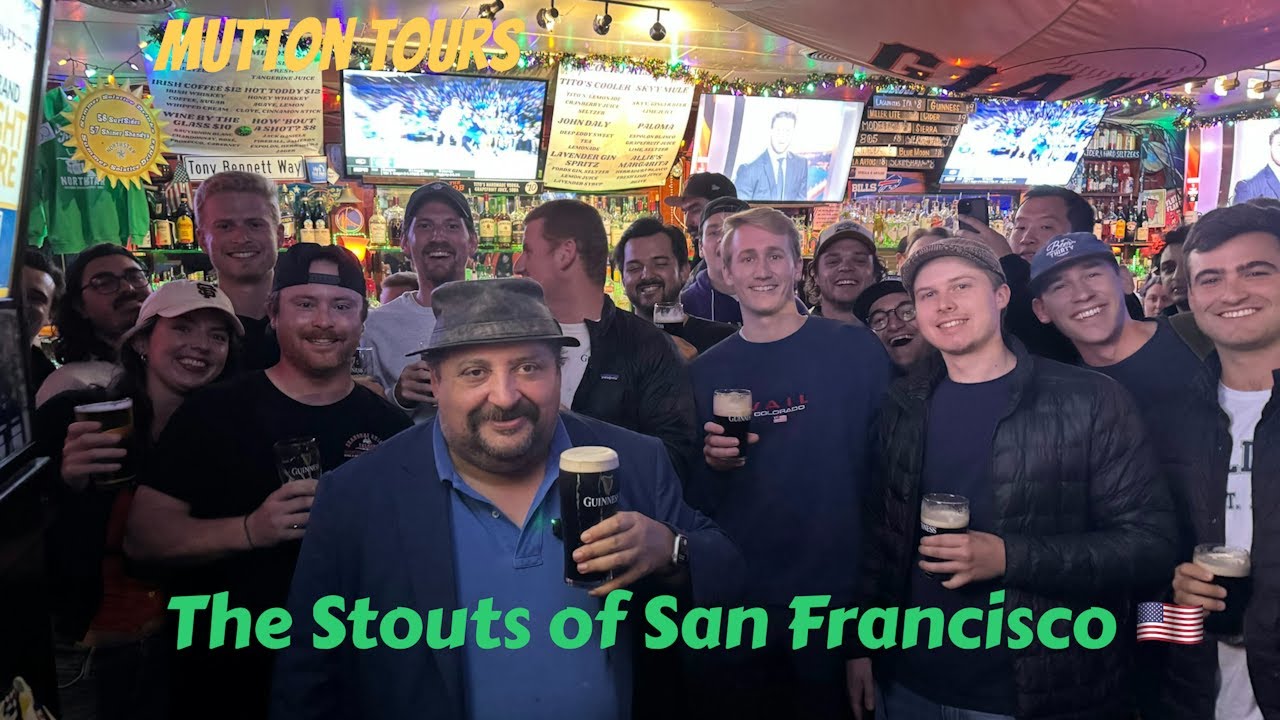 The Stouts of San Francisco 🇺🇸. Part 1. Mutton's tour of the USA part 8.