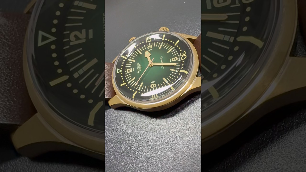 Longines Legend Diver. Un reloj de bronce atemporal.