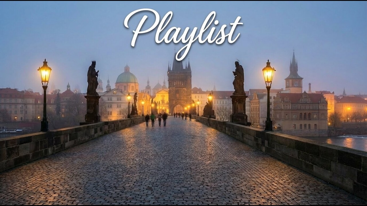 Playlist 프라하의 밤 l 안개 낀 카를교에서 듣는 프라하 재즈 ☕ Prague Night Jazz Collection 플레이리스트