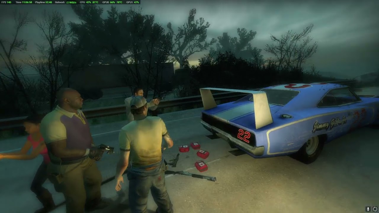 Left 4 Dead with my babygirls