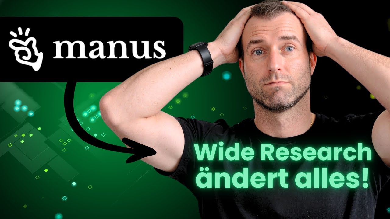 Manus AI + Wide Research 👉 bester allgemeiner KI-Assistent?