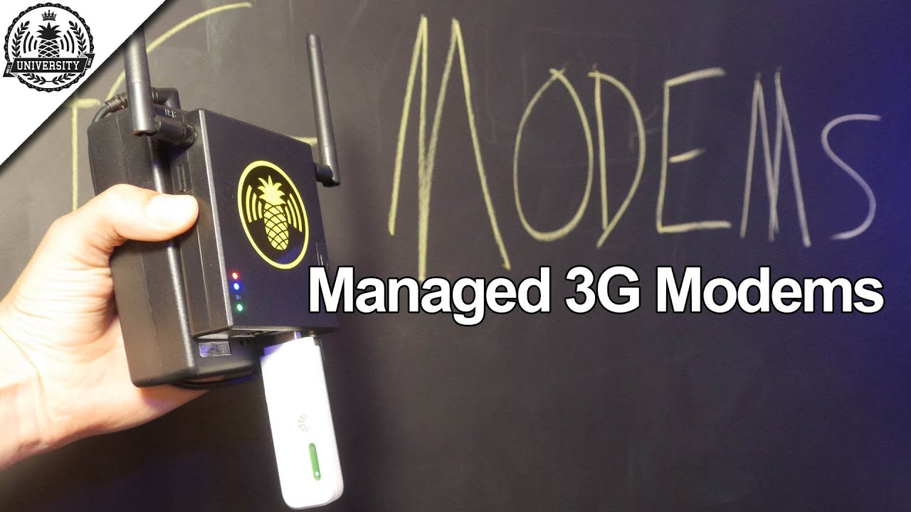 3G Managed Modems - WiFi Pineapple Mark V - Pineapple University