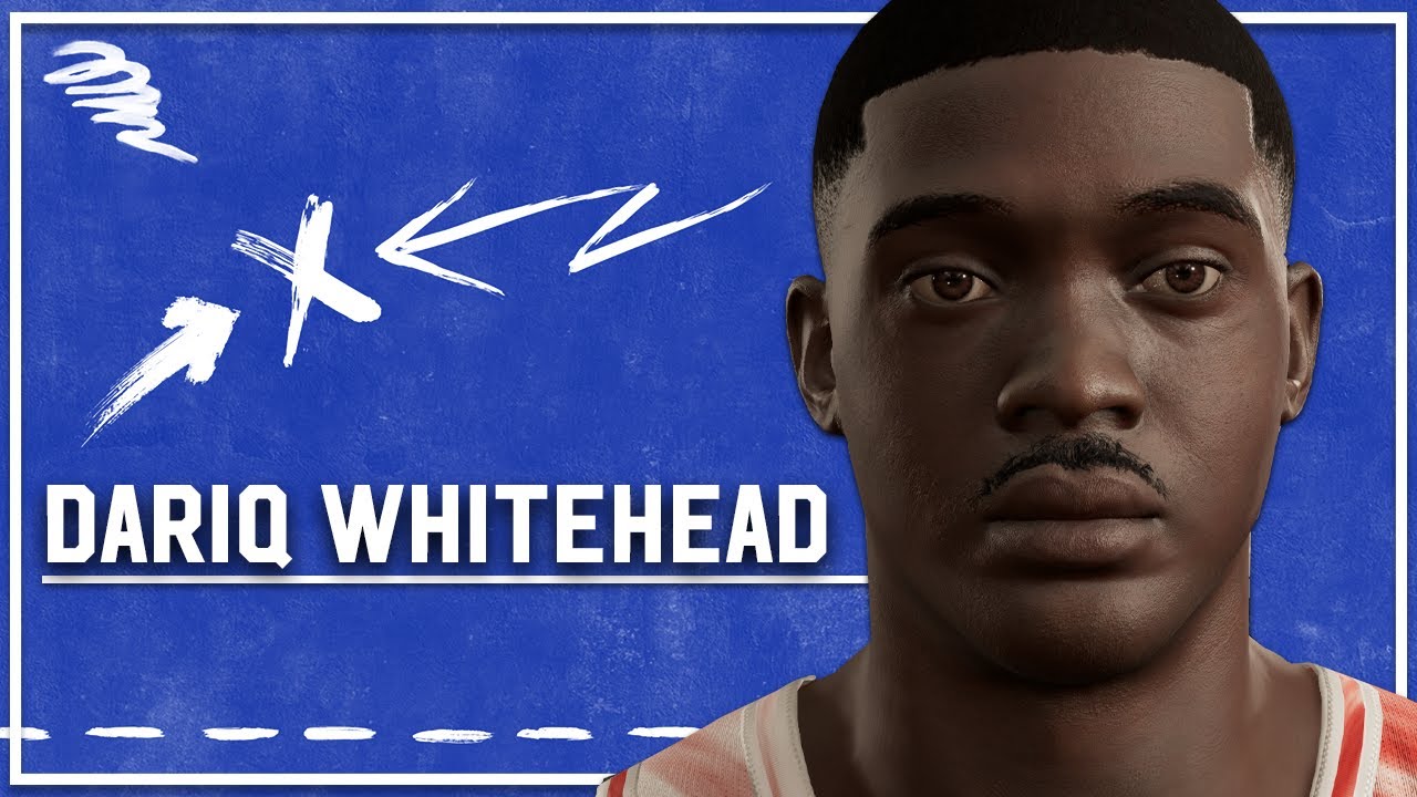 NBA 2K23 - Dariq Whitehead Face Creation & Realistic Jumpshot (2023 NBA Draft)