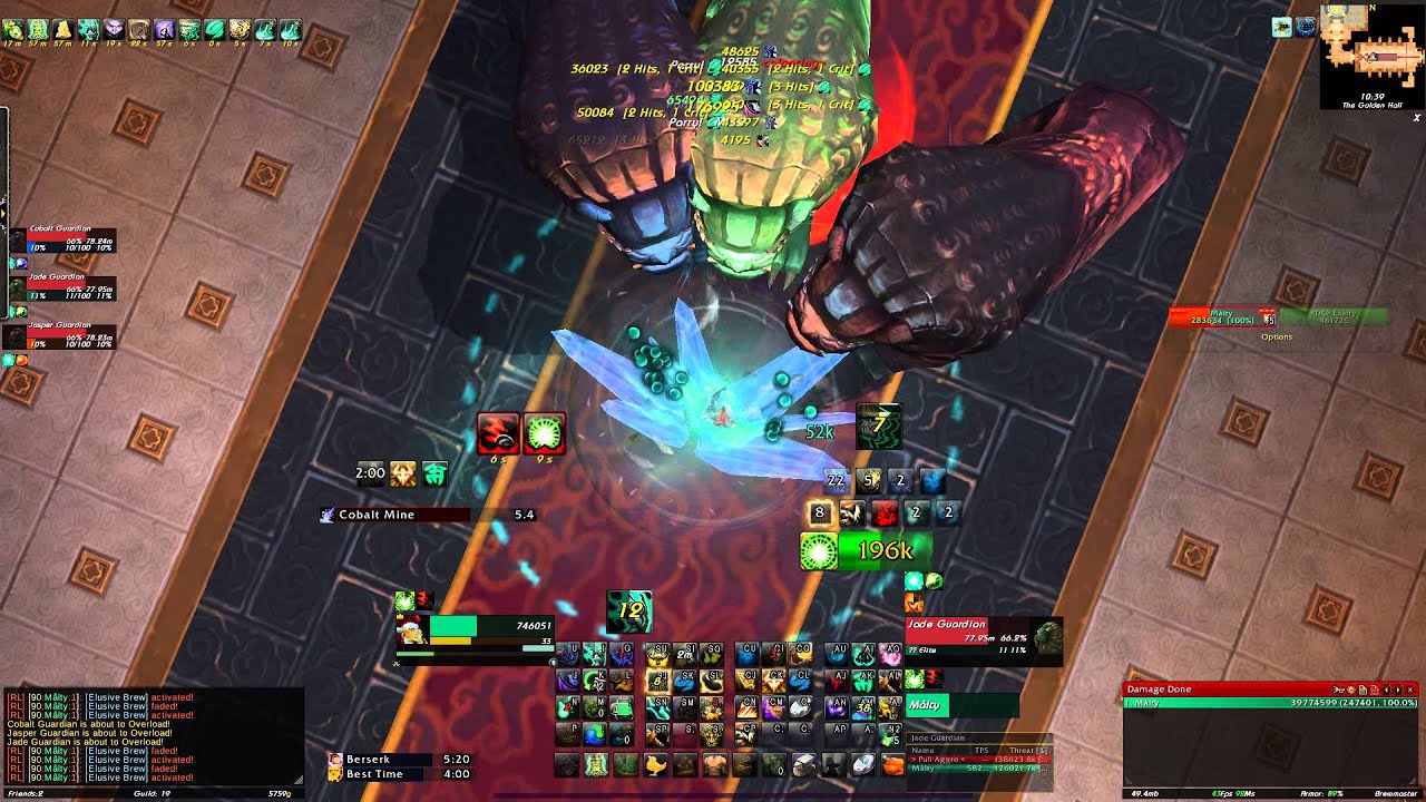 5.4 brewmaster vs Stone Guards solo
