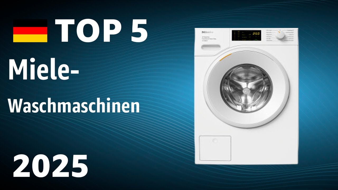TOP—5. Beste Miele-Waschmaschinen. Test & Vergleich 2025