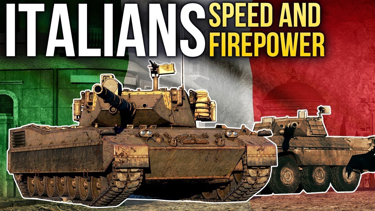 Italian ground forces: speed and firepower / War Thunder