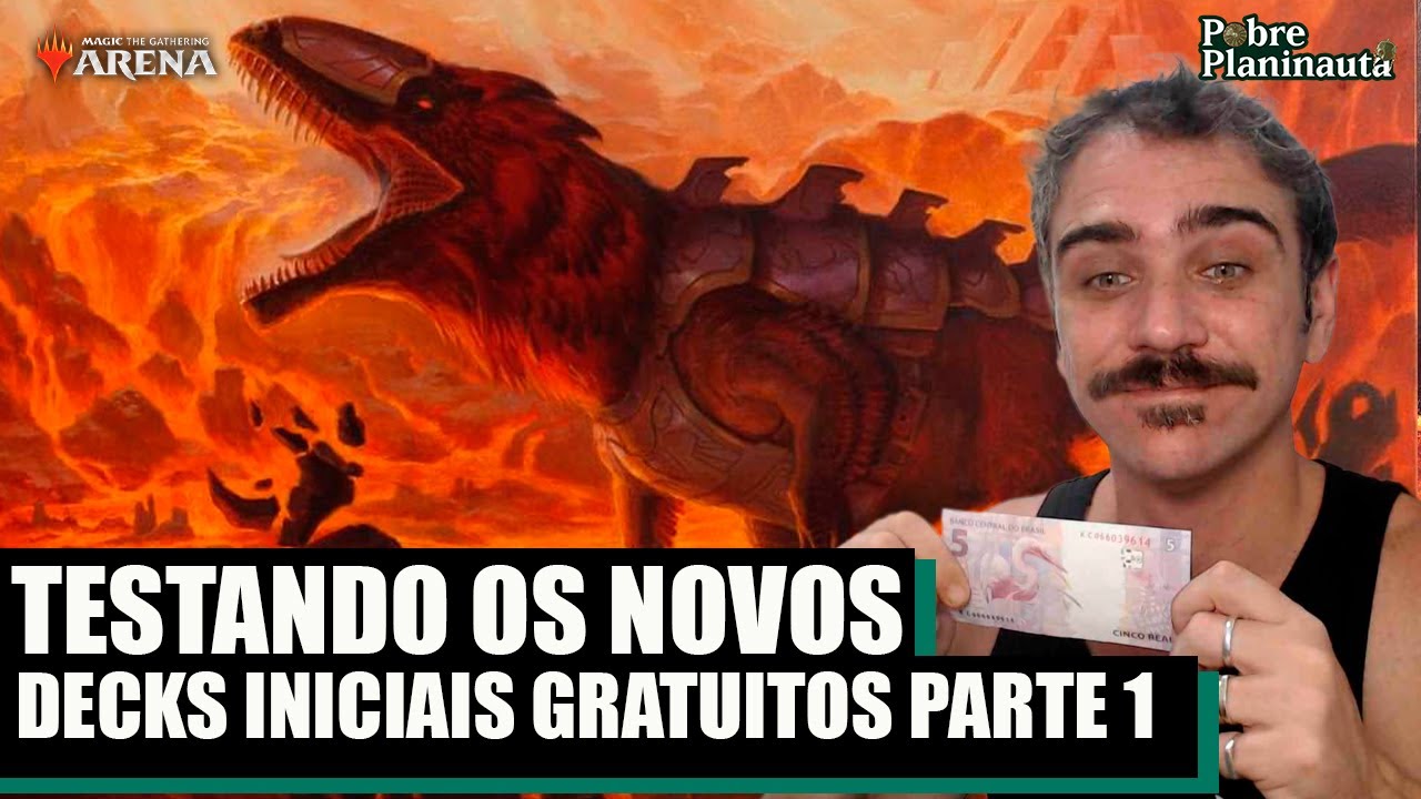 TESTANDO OS NOVOS DECKS INICIAIS GRATUITOS 2025 - PARTE 1 (MTG Arena)