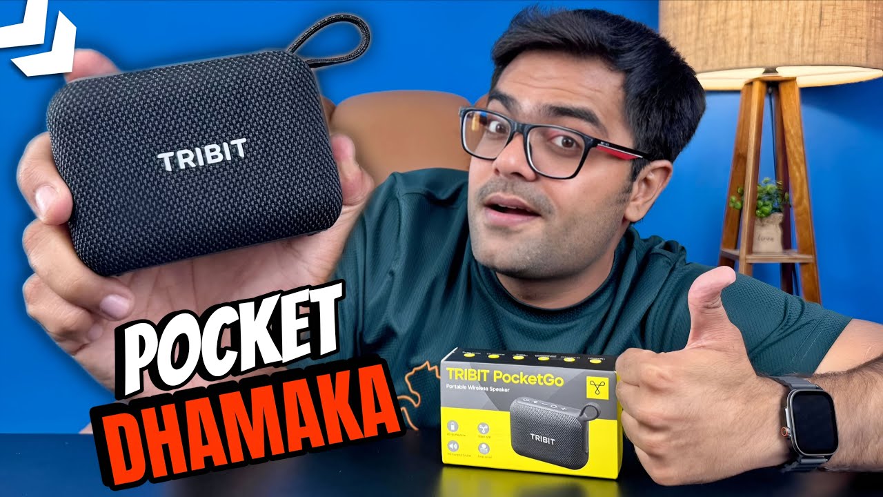 Обзор портативной Bluetooth-колонки TRIBIT PocketGo 🔥 Водонепроницаемость IP68 | Поддержка прилож...