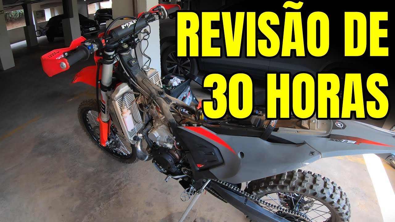 Revisão de 30 horas da MXF 300 TSX com dicas