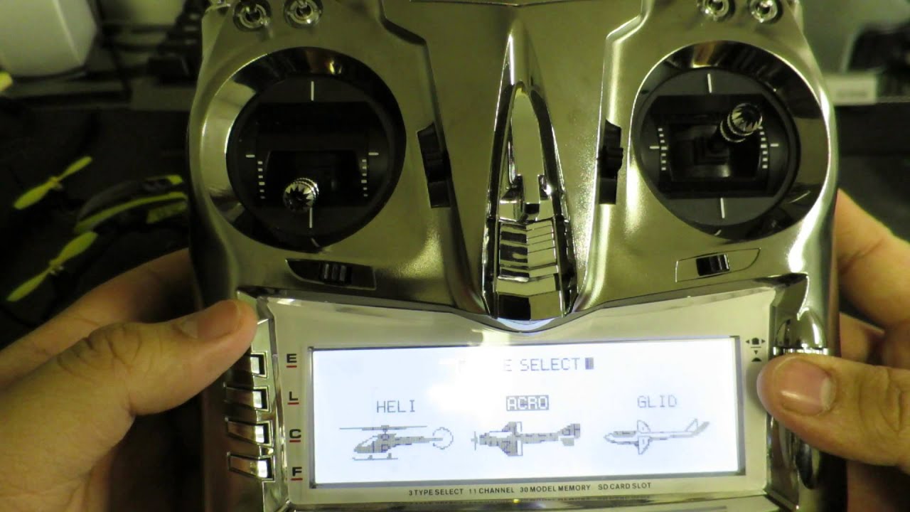 JR XG11MV Spektrum Module setup