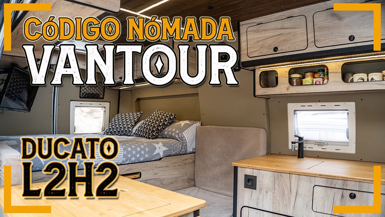 🚐VANTOUR FIAT DUCATO CAMPER CON DUCHA OCULTA | CAMPERIZACIÓN CASERA | CAMPER PREMIUM POR POCO DINERO