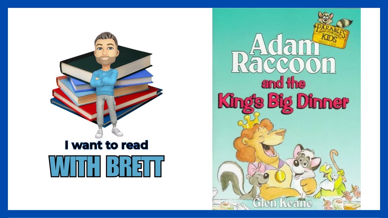 Adam Raccoon and the King's Big Dinner by Glen Keane | Read Aloud by @brettdavidslater