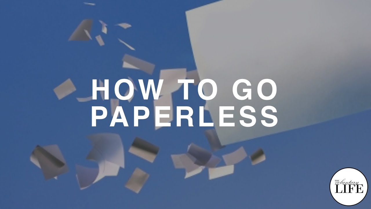 How To Go Paperless
