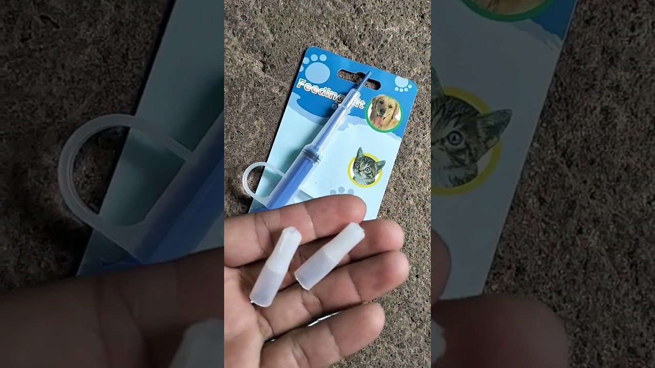 FEEDING KIT PELONTAR PIL |  ALAT PELONTAR OBAT KUCING  | PELONTAR OBAT HEWAN#shorts