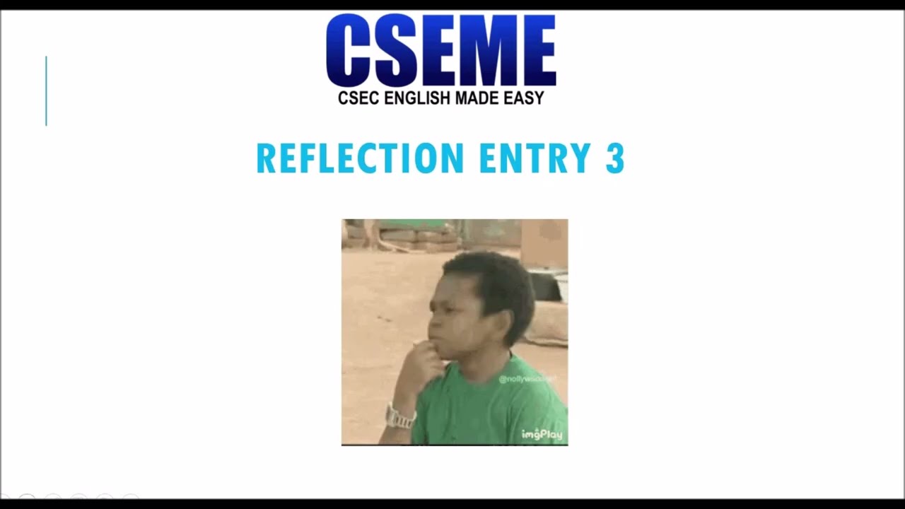 Reflection Entry 3 and Final Thoughts -  Lesson 10
