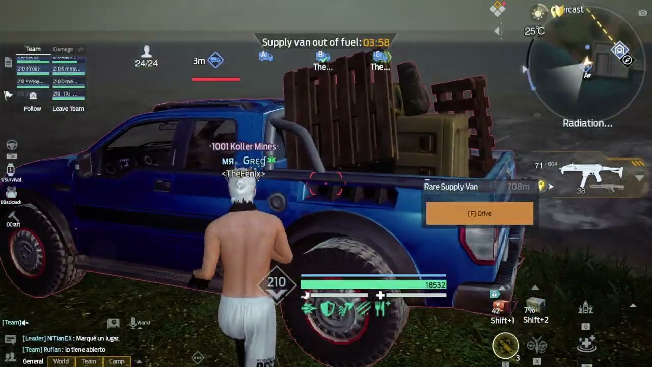 UNDAWN PVP! Radiation  Island Van Suppaly TheFenix vs NightF and Mayhem! Day 17-01-2026