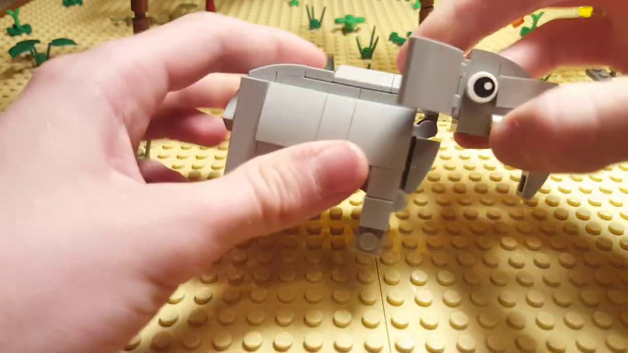 How to build a LEGO Elephant