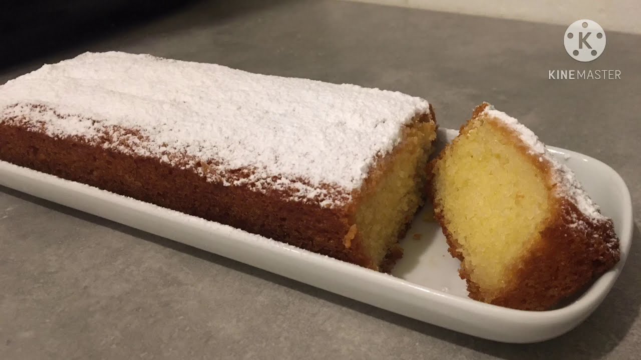 Cake fondant au citron 🍋