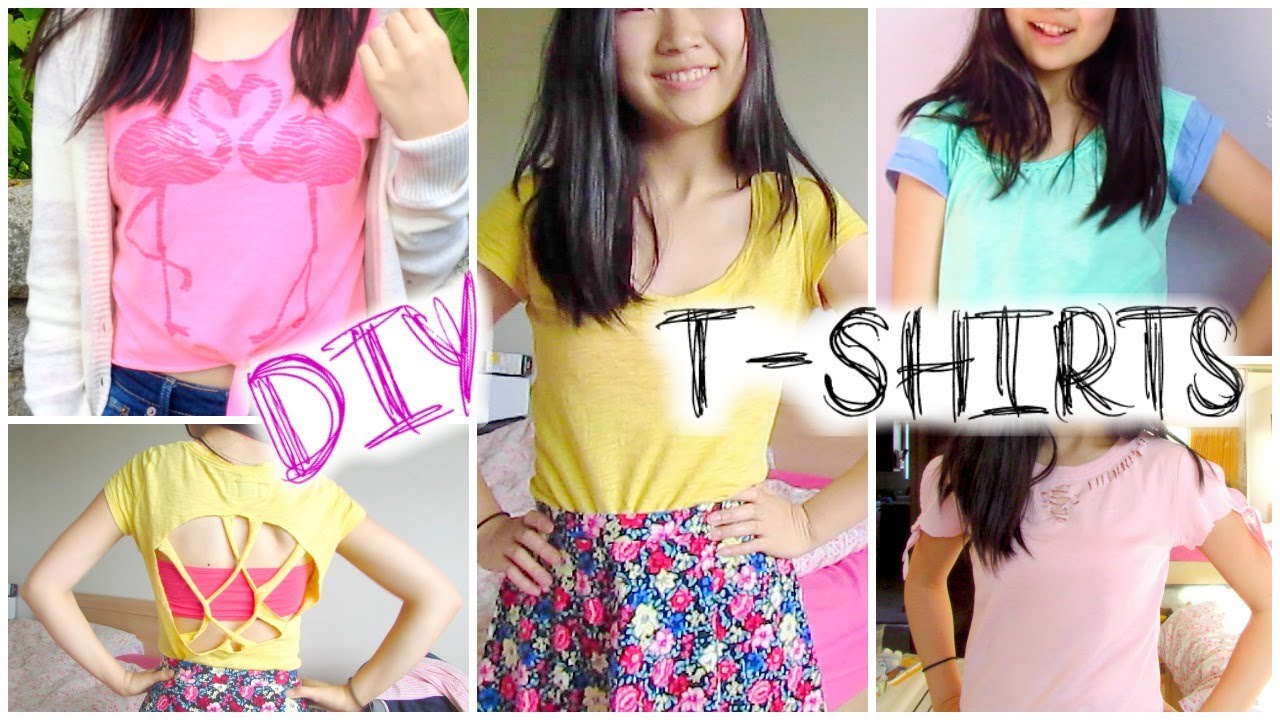 DIY: T-shirts for Spring and Summer!