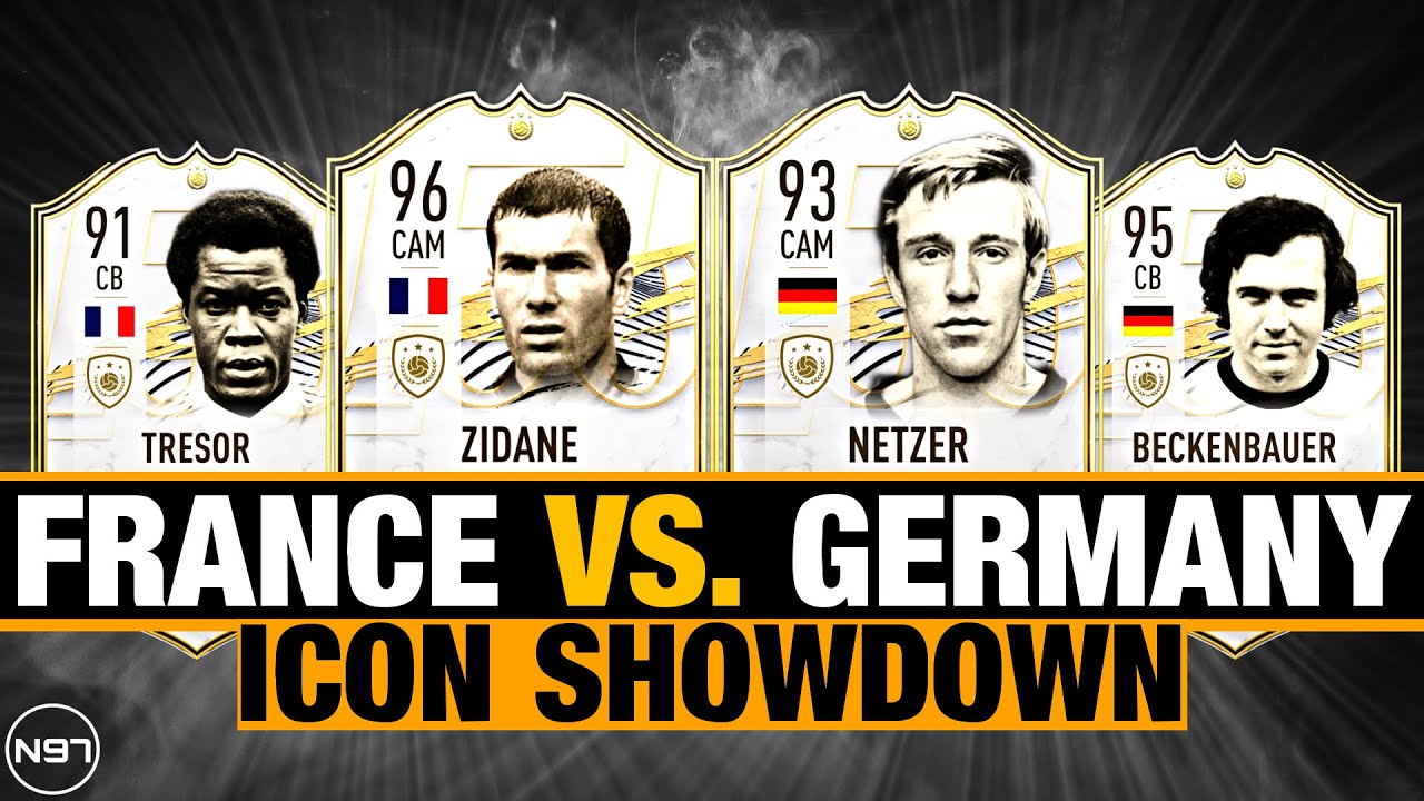 FRENCH ICONS VS. GERMAN ICONS 🔥 | ICON SHOWDOWN #1 | ft. Zidane, Netzer, Beckenbauer, Henry,...