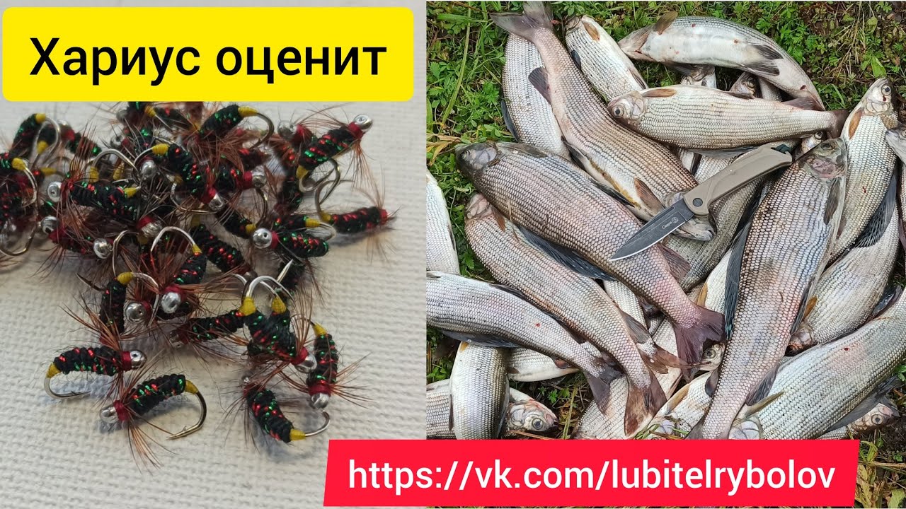Изготовление мушки для ловли хариуса 