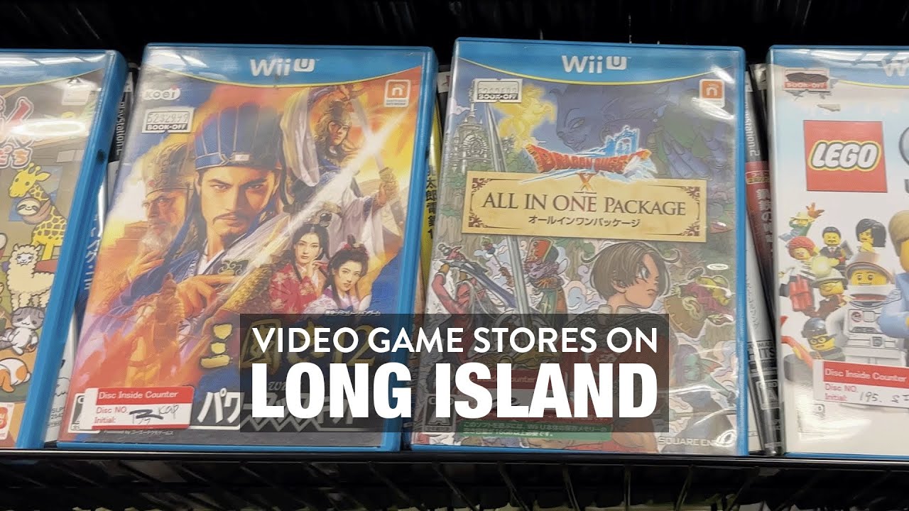 You won't believe what video games I got on long Island.