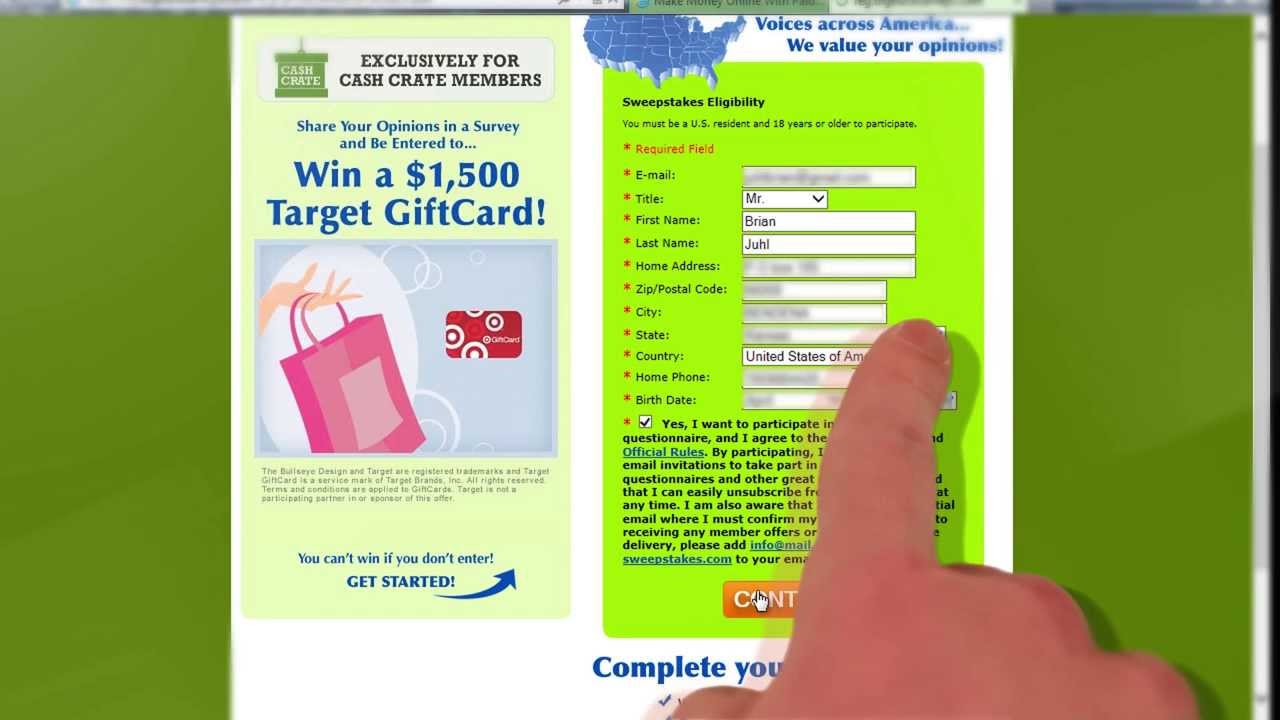 Make Money Online: Get Paid To Complete Offers!